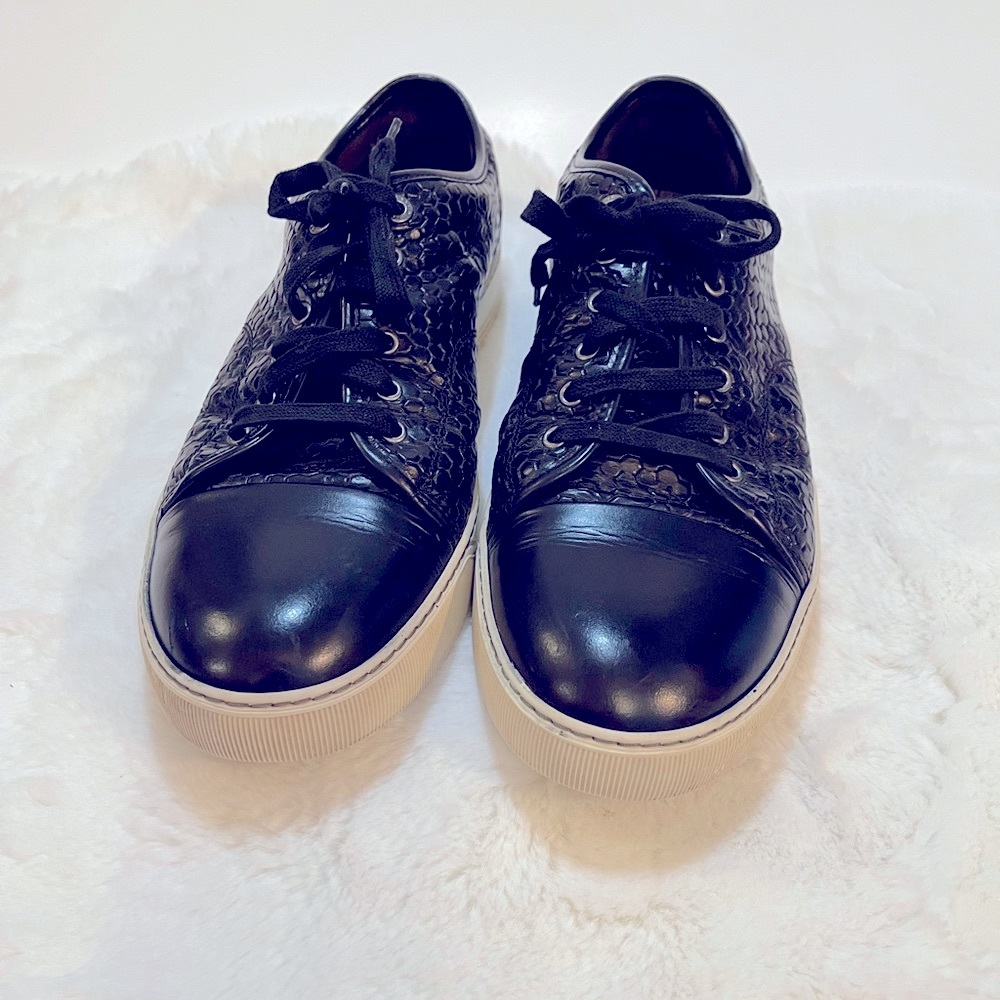 Lanvin Leather Sneakers Size 12